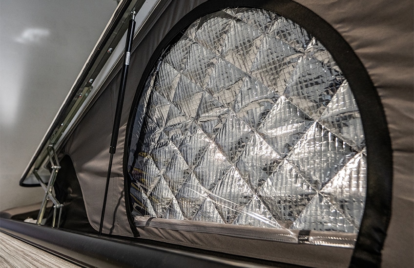 isolant pour toile de toit relevable van aménagé hanroad renault trafic