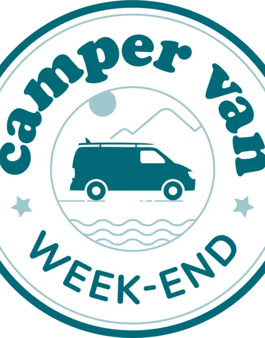 Logo camper van week-end de Brissac.