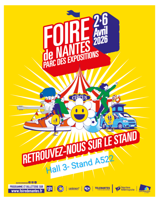 affiche foire de nantes parc des expositions