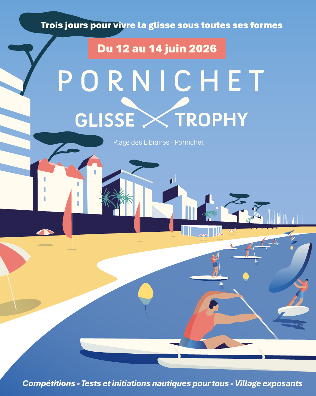 affiche du pornichet glisse trophy